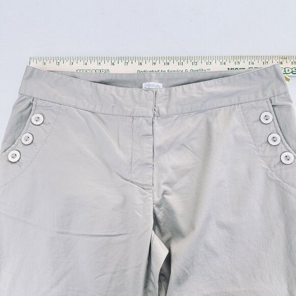 Relativity Pebblestone Capri Pants Womens Size 14P NWT Style: RE0S008P - Picture 4 of 7